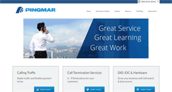 Desktop Screenshot of pingmar.com